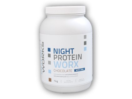 Nutri Works Night Protein Worx 1000g (Varianta čokoláda)