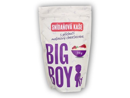 BigBoy Snídaňová kaše s příchutí malinový cheesecake 350g EKO varianta