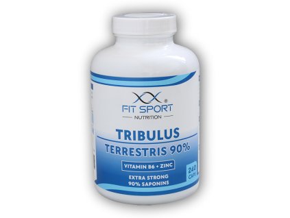 FitSport Nutrition Tribulus Terrestris 90% + Vitamin B6 + Zinc 240 kapslí