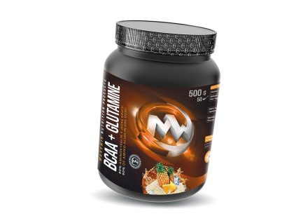 MAXXWIN BCAA + Glutamine 500g (Varianta malina)