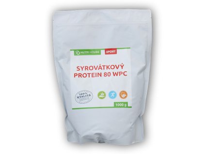 Nutri House Syrovátkový protein 80% sáček 1000g
