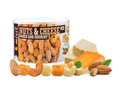 Mixit Mix pražených ořechů a křupavých sýrů 120g