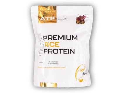 ATP Vitality Premium Rice Protein 1000g (Varianta čokoláda-nugát)