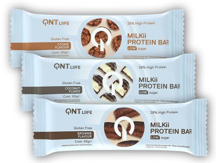 QNT QNT Milkii Proteinová Tyčinka 60g (Varianta kokos)