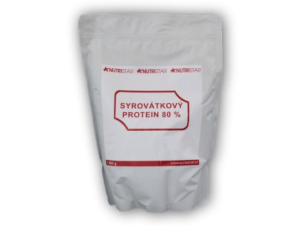 Nutristar Syrovátkový protein 80% sáček 1000g