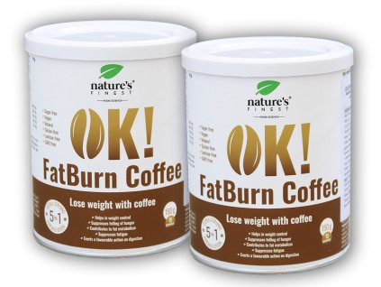 Nature´s Finest 2x OK! Fat Burn Coffee 150g