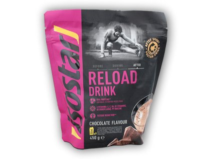 Isostar Isostar powder after sport reload 450g (Varianta čokoláda)