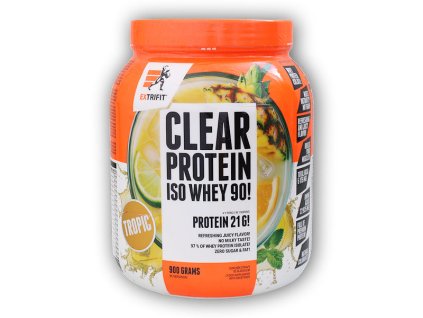 Extrifit Clear Protein Iso Whey 90! 900g (Varianta tropické ovoce)