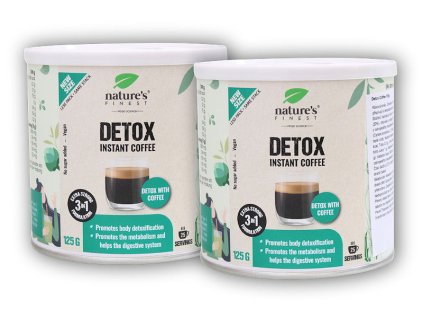 Nature´s Finest 2x Detox Coffee 125g