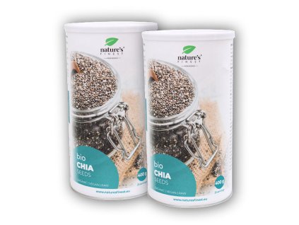 Nature´s Finest 2x Chia Seeds BIO 400g