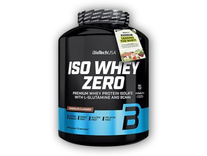 BioTech USA Iso Whey Zero 1816g (Varianta čokoláda)