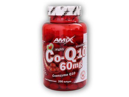 Amix Coenzyme Q10 60mg 200 softgels
