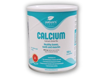 Nature´s Finest Calcium vápník 150g - pomeranč