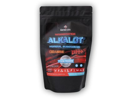 Carne Labs Alkalot ph+ electrolytes 450g pomeranč