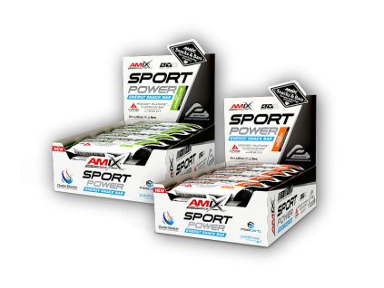 Amix Performance Series 20x Sport Power Energy Snack With Caffein 45g (Varianta lemon lime)