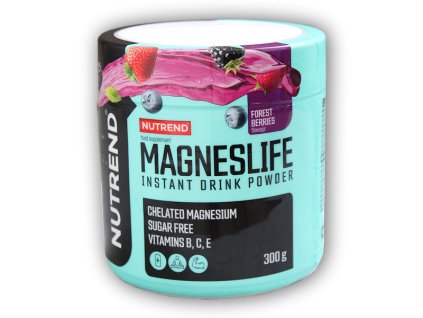 Nutrend Magneslife Instant Drink Powder 300g (Varianta malina)