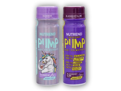 Nutrend Pump Shot 60ml (Varianta ostružina limetka)