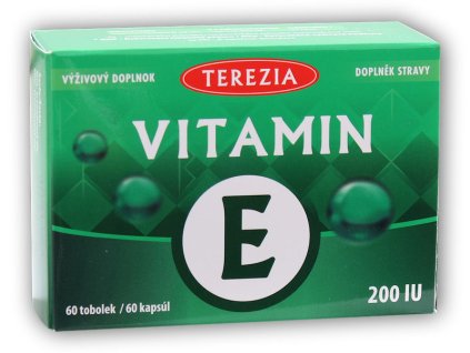 Terezia Vitamín E 200 IU 60 kapslí
