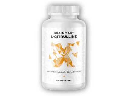 BrainMax L-Citrulline 210 rostlinných kapslí
