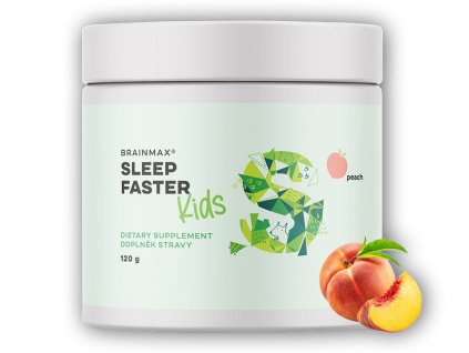 BrainMax KIDS Sleep Faster 120g (Varianta broskev)