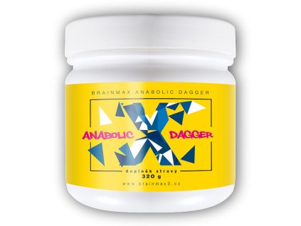 BrainMax 3.0 Anabolic Dagger 320g (Varianta červený pomeranč)