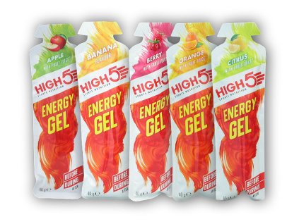 High5 Energy Gel 40g (Varianta black currant)