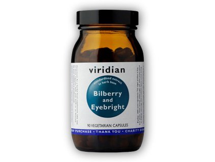 Viridian Bilberry and Eyebright 90 kapslí