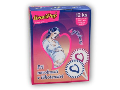 VitaHarmony GraviPop směs 4 chutě 12 lízátek