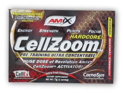Amix CellZoom Hardcore Activator 7g akce (Varianta fruit punch)