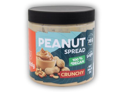 Grizly Arašídový krém křupavý 100% 500g