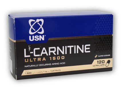 USN L-Carnitine 1500 mega caps 120 kapslí