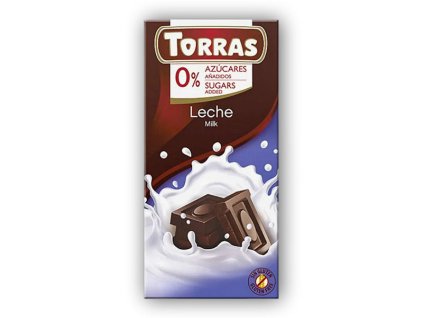 Torras Mléčná čokoláda 75g