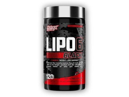 Nutrex Lipo 6 BLACK 60 kapslí