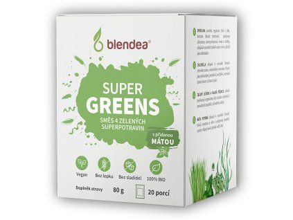 Blendea Blendea SUPERGREENS 180g (Varianta máta)