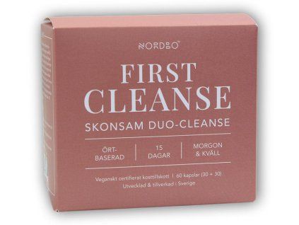 Nordbo First Cleanse 60 kapslí