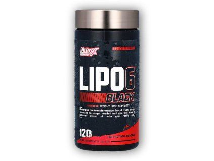 Nutrex Lipo 6 BLACK 120 kapslí