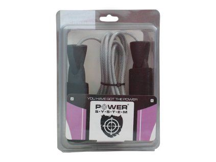 Power System Švihadlo s ocelovým lankem Speed Jump Rope