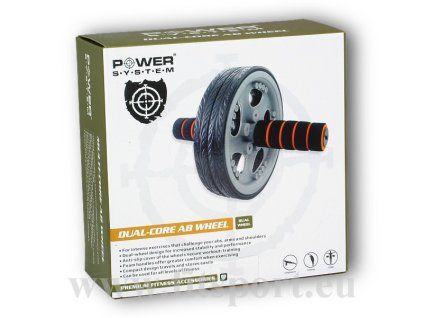 Power System Duální posilovací kolečko Dual Core Ab Wheel