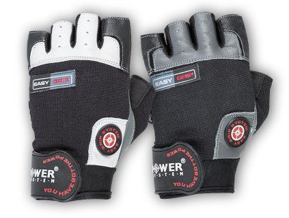 Power System PowerSystem rukavice EASY GRIP (Varianta black grey XS)
