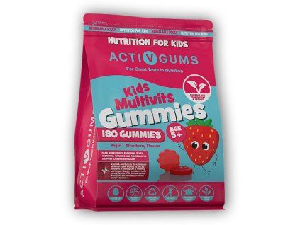Activ Gums Kids Multivits Gummies 180 gummies