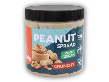 Grizly Arašídový krém křupavý 100% 500g