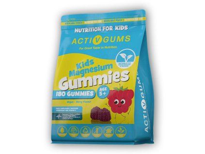 Activ Gums Kids Magnesium Gummies 180 gummies