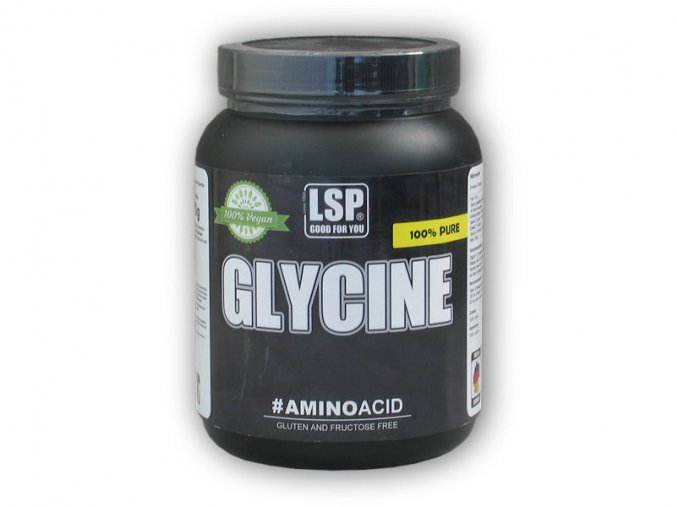 LSP Nutrition Glycine 100% pure 1000g  + šťavnatá tyčinka ZDARMA