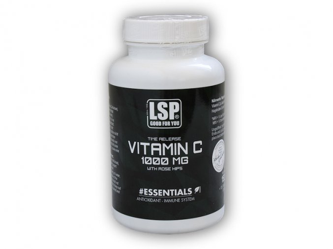 LSP Nutrition Vitamin C 1000 with rose hips 120 tablet
