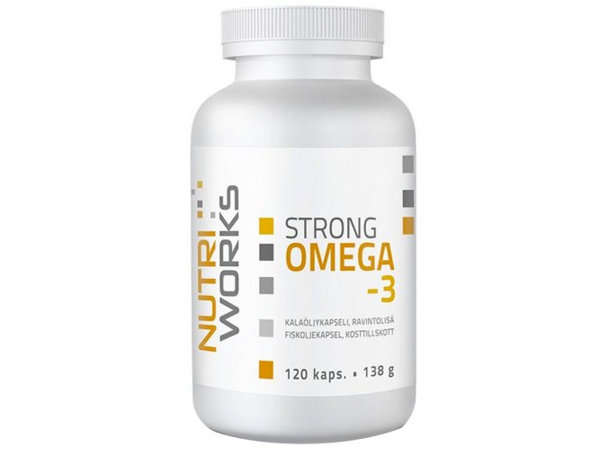 Nutri Works Strong Omega 3 120 kapslí