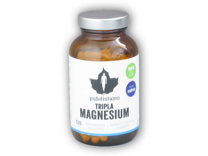 Puhdistamo Tripla Magnesium (Hořčík) 120 kapslí