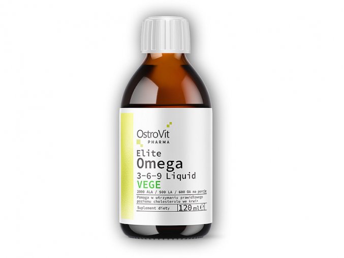 Ostrovit Pharma Elite omega 3-6-9 vege liquid 120ml