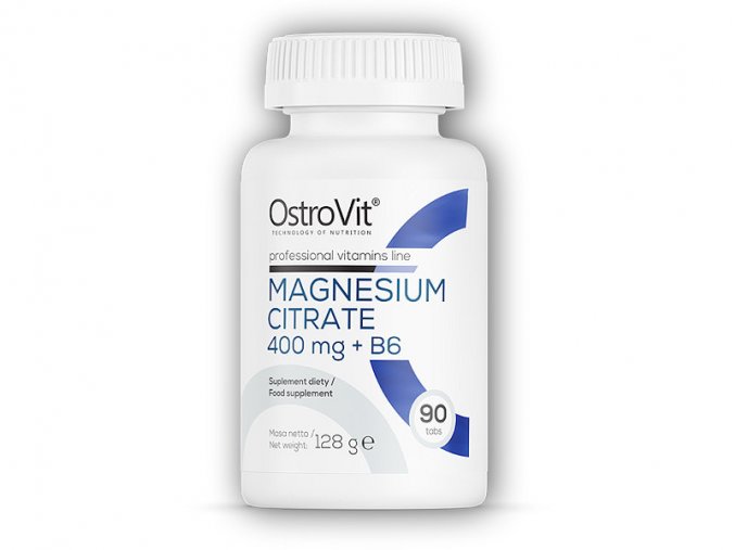 Ostrovit Magnesium citrate 400mg + B6 90 tablet