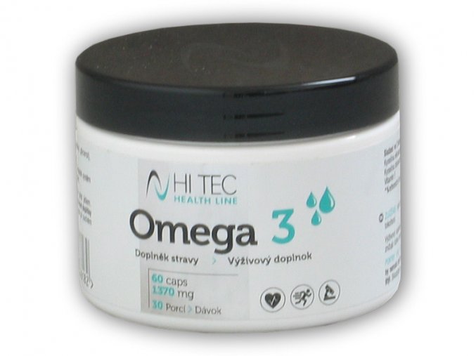 Hi Tec Nutrition HL Omega 3 1370mg 60 kapslí