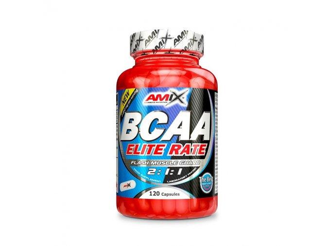 Amix BCAA Elite Rate 500 kapslí  + šťavnatá tyčinka ZDARMA